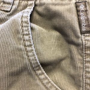 Columbia corduroy pants.